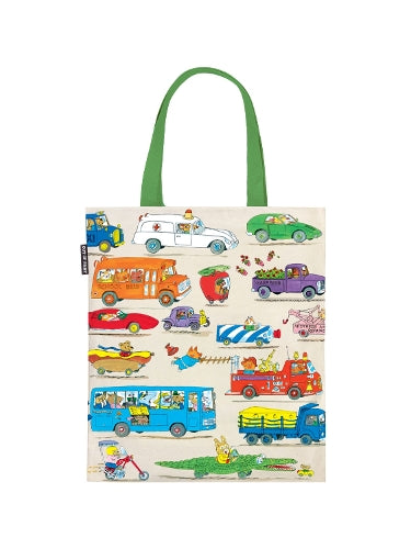 Richard Scarry Cars and Trucks and Things that Go Tote Bag
