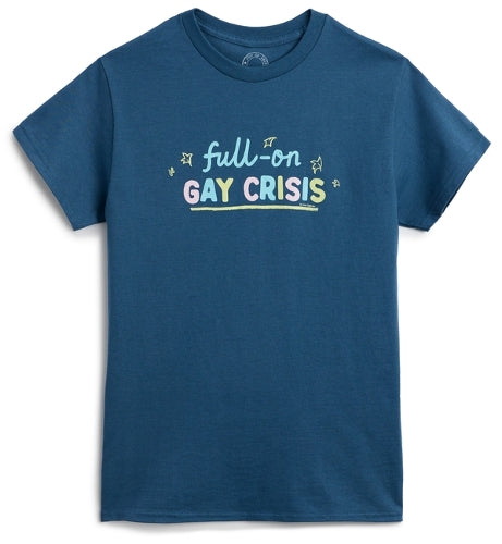 Heartstopper: Full-On Gay Crisis Unisex T-Shirt Small