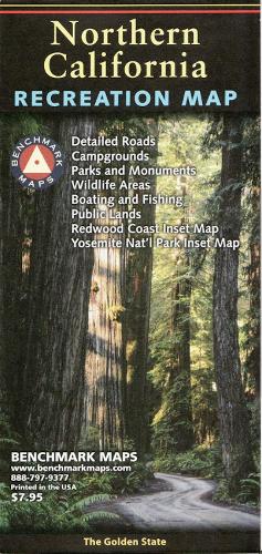 Northern California Recreation Map