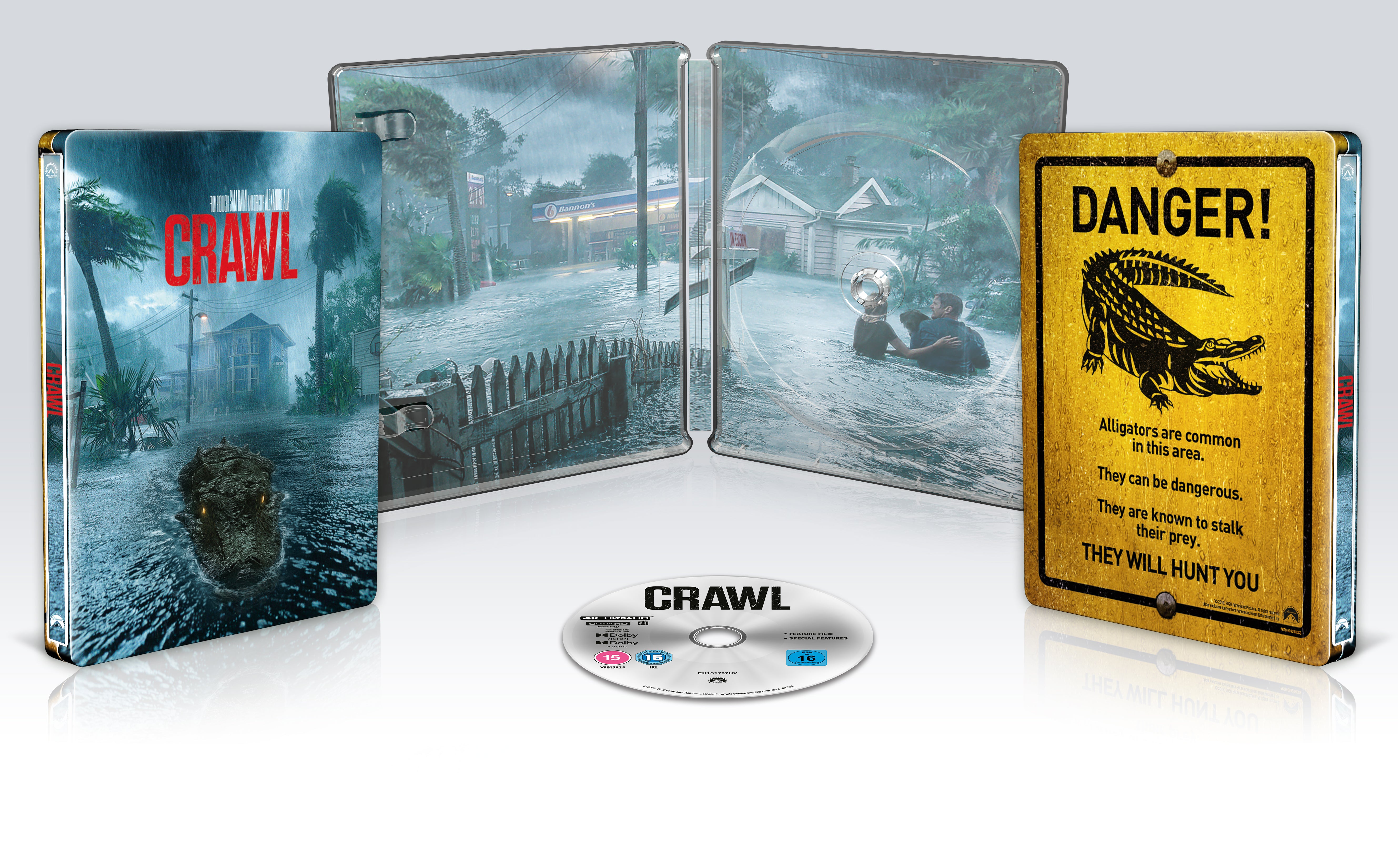 Crawl Limited Edition 4K UHD Steelbook
