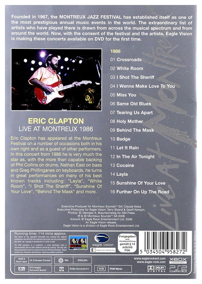 Clapton Eric - Montreux 1986