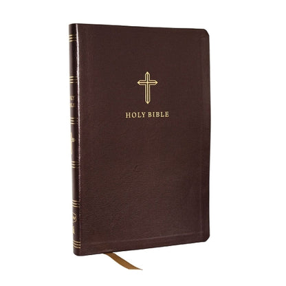 NKJV Holy Bible, Ultra Thinline, Burgundy Bonded Leather, Red Letter, Comfort Print