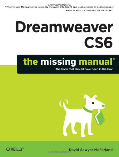Dreamweaver Cs6 The Missing Ma