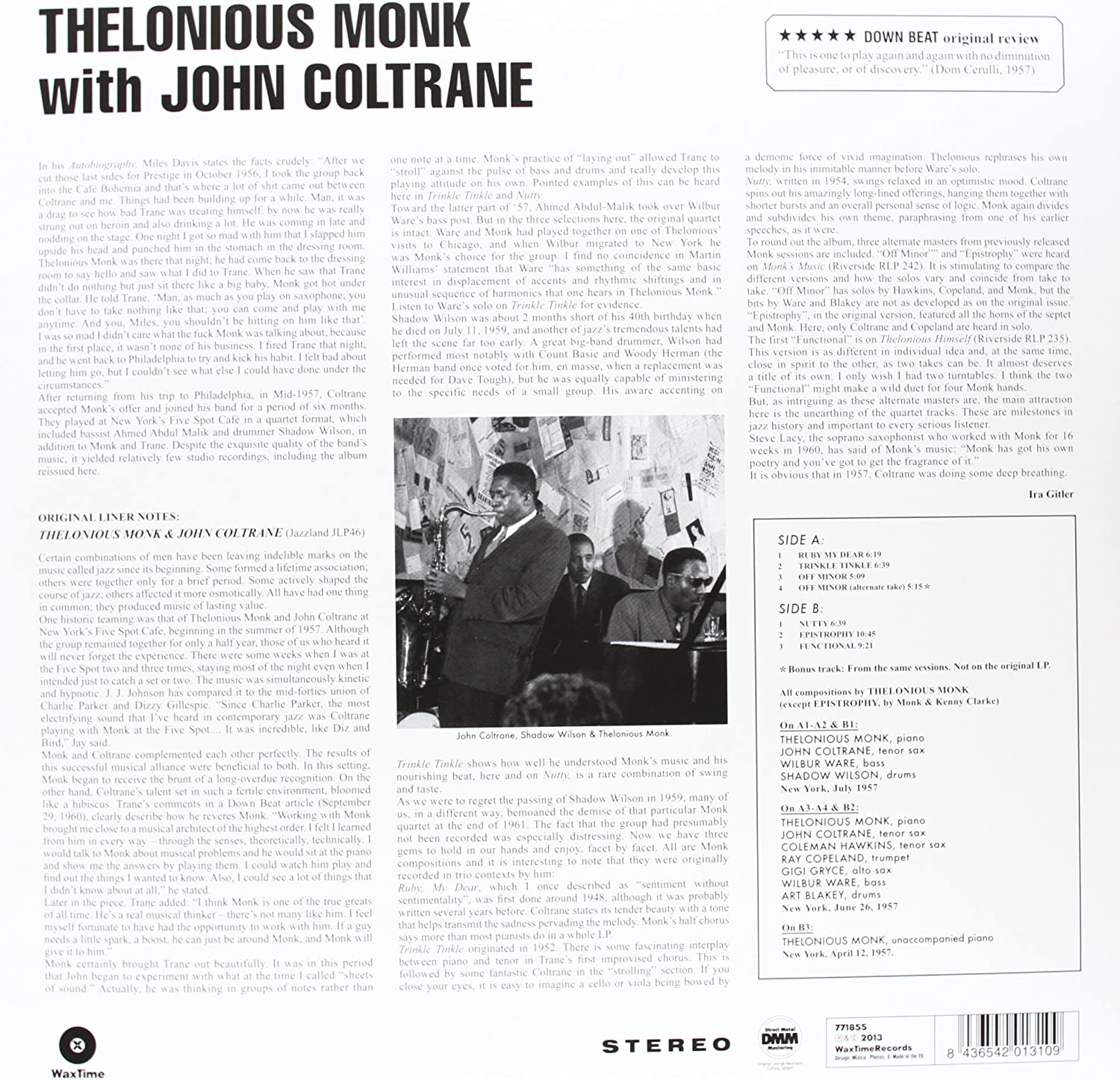 Thelonious With John