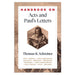 Handbook on Acts and Paul's Letters