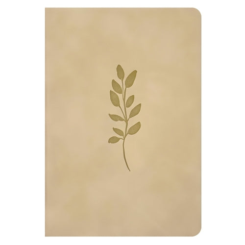 NLT Premium Value Compact Bible, Filament Enabled (Leatherlike, Ivory Vine)