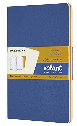 VOLANT JOURNALS LRG PLAIN FORGET.BLUE AMBER.YELLOW