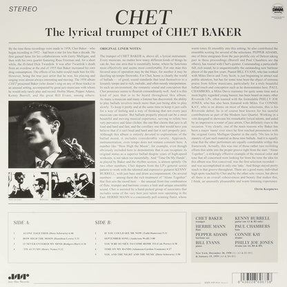 Chet - The Lyrical Trumpet of Chet