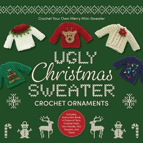 Ugly Christmas Sweater Crochet Ornaments