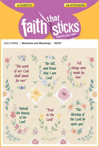 Blossoms And Blessings - Faith That Sticks Stickers