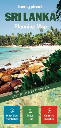Lonely Planet Sri Lanka Planning Map