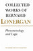 Phenomenology and Logic
