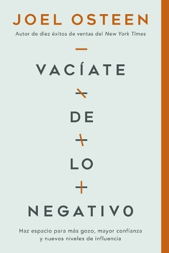 Vacíate de lo negativo