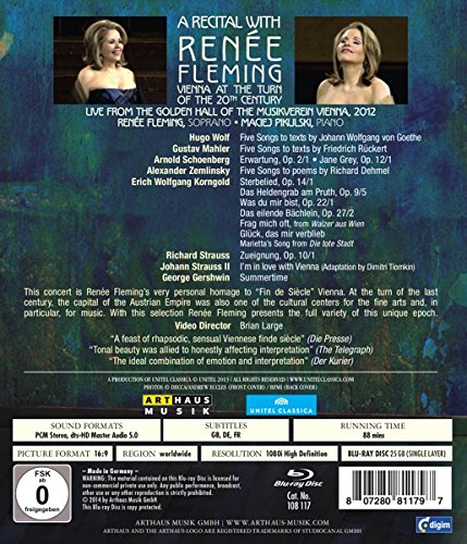 A Recital With Renée Fleming: Vienna at the Turn of the 20th Century