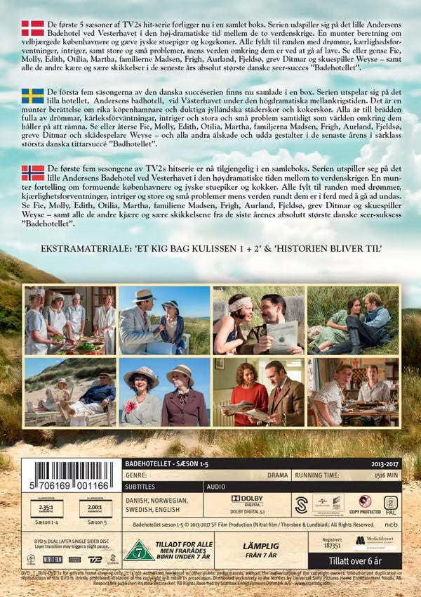 Badehotellet Seasons 1-5 (2013-2018)