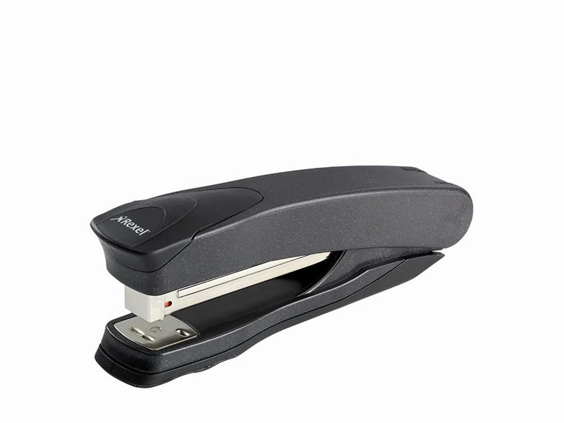 Rexel Taurus Full Strip Stapler, 25 Sheet Capacity, Uses 24/6 and 26/ Staples, Metal Body, Black, 2100004