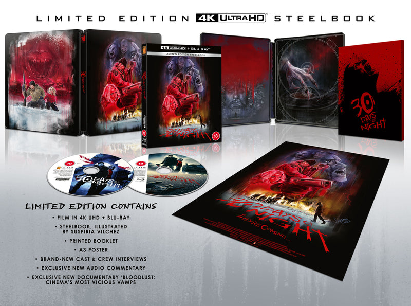 30 Days Of Night Limited Edition 4K UHD Steelbook