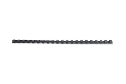 GBC 4028175 - Canutillo plástico DIN A4 21 anillas 10 mm (caja 100) color negro