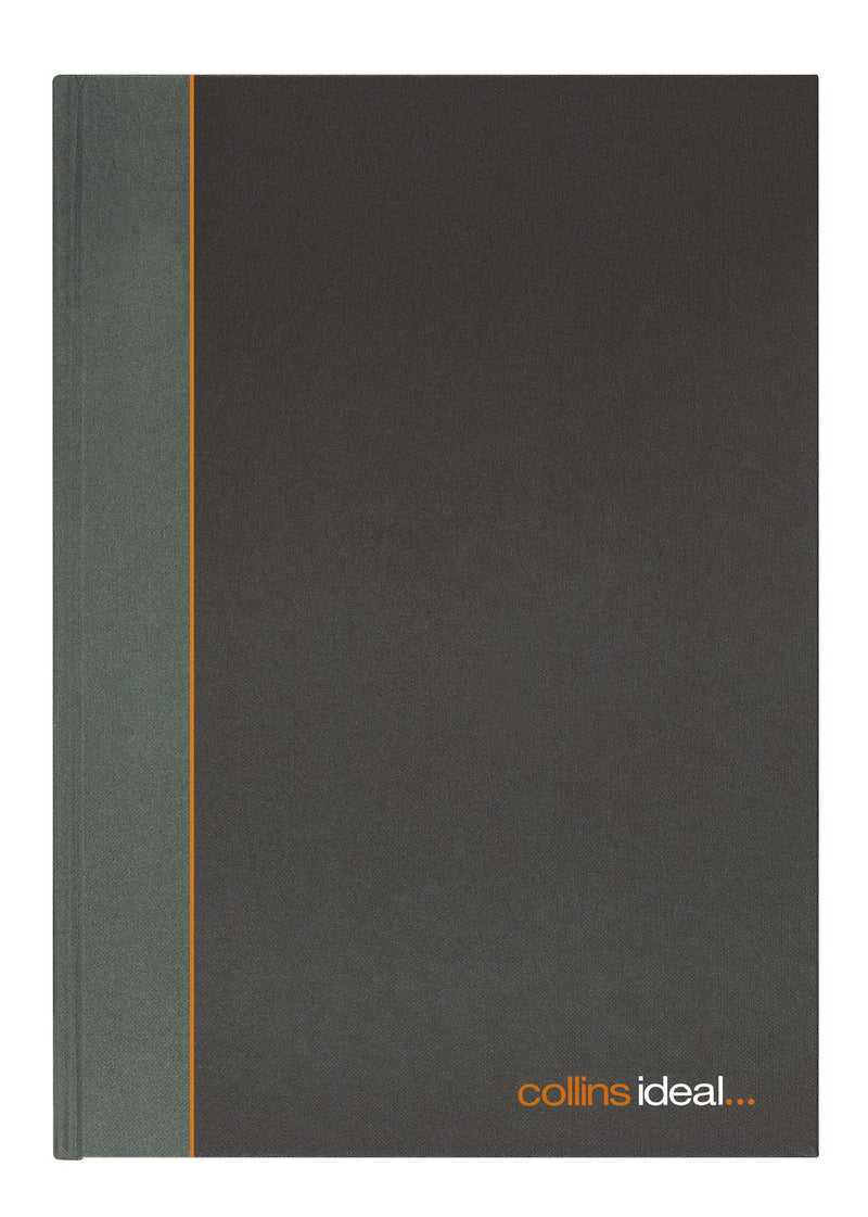 Collins TS-180016 461 Ideal A5 Manuscript Book, Case Bound, Single Cash