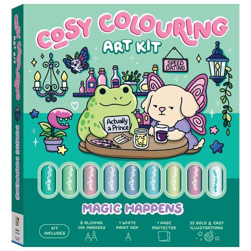 Cosy Colouring Art Kit Magic Happens