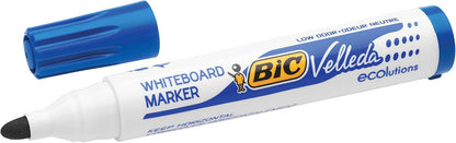 Bic TS-140038 Velleda 1701 Dry Wipe Bullet Tip Whiteboard Marker Pen, Pack of 4