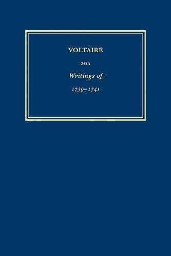 Œuvres complètes de Voltaire (Complete Works of Voltaire) 20A