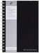 Pukka Pads Poly Jotta - Cuaderno de espiral doble (3 unidades, A5, 160 hojas microperforadas, 80 g/m², raya de 8 mm, con cierre elástico, tapa de polipropileno