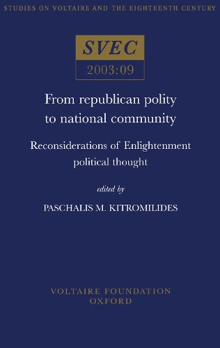 From Republican Polity to National Community