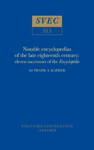 Notable encyclopedias of the late eighteenth century