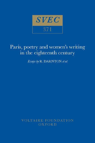 Paris, poetry and women’s writing in the eighteenth century