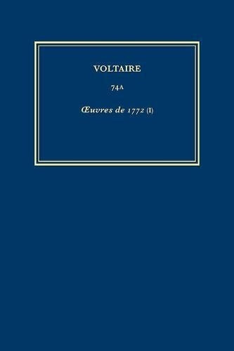 Œuvres complètes de Voltaire (Complete Works of Voltaire) 74A