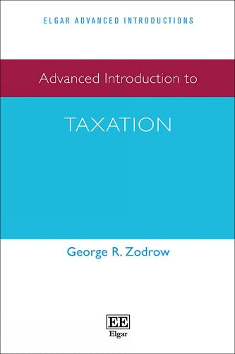 Advanced Introduction to Taxation