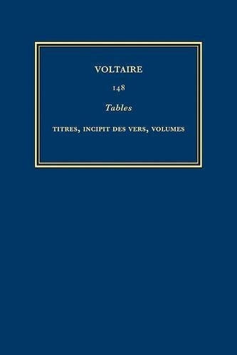 Œuvres complètes de Voltaire (Complete Works of Voltaire) 148