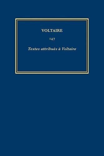 Œuvres complètes de Voltaire (Complete Works of Voltaire) 147