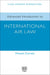 Advanced Introduction to International Air Law