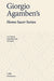 Giorgio Agamben’s Homo Sacer Series