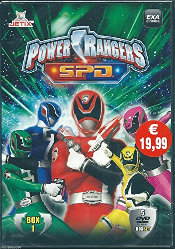 Power Rangers S.P.D. - Box 01 (5 Dvd) (Region 2)