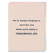 6-Pack Em & Friends Tremendous Job Greeting Cards