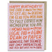 6-Pack Em & Friends Ream of Paper Birthday Card