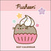 Pusheen 2027 Wall Calendar with Stickers