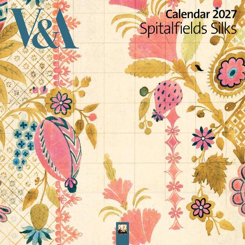 V&A: Spitalfields Silks Wall Calendar 2027 (Art Calendar)
