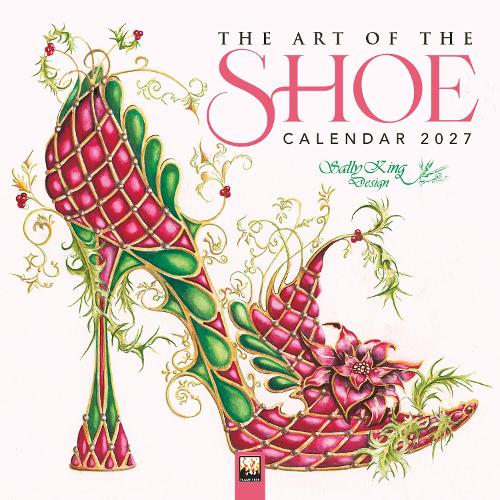 Sally King Design: The Art of the Shoe Mini Wall Calendar 2027 (Art Calendar)