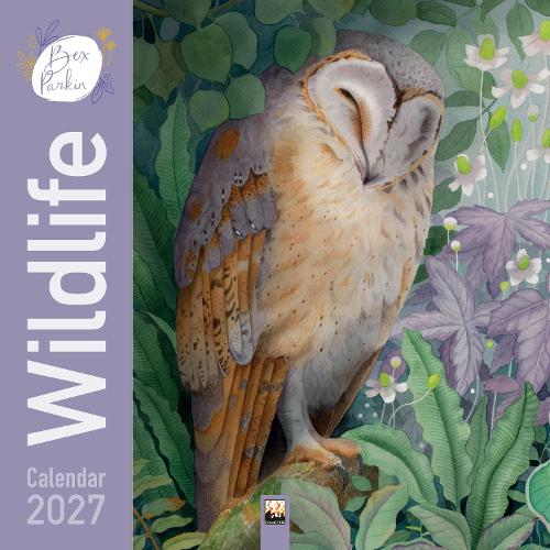 Bex Parkin: Wildlife Wall Calendar 2027 (Art Calendar)