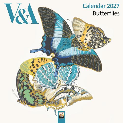 V&A: Butterflies by E.A. Séguy Mini Wall Calendar 2027 (Art Calendar)
