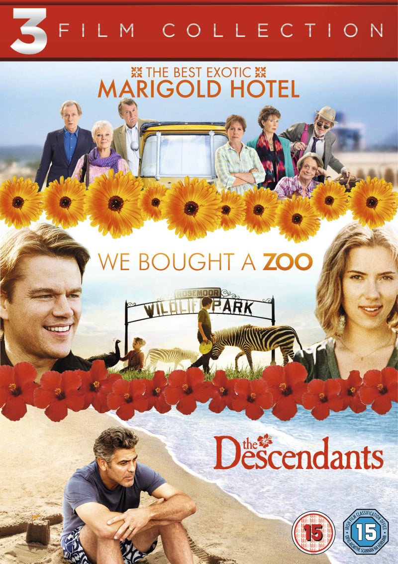 The Best Exotic Marigold Hotel/We Bought a Zoo/The Descendants
