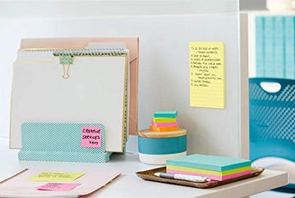 Post-it Notes Die-Cut Shape, Speech Bubble, Yellow, 70 mm x 70 mm, 76 Sheets/Pad, 3 Pads, Yellow/Grey - Self-stick Notes For Note Taking, To Do Lists & Reminders