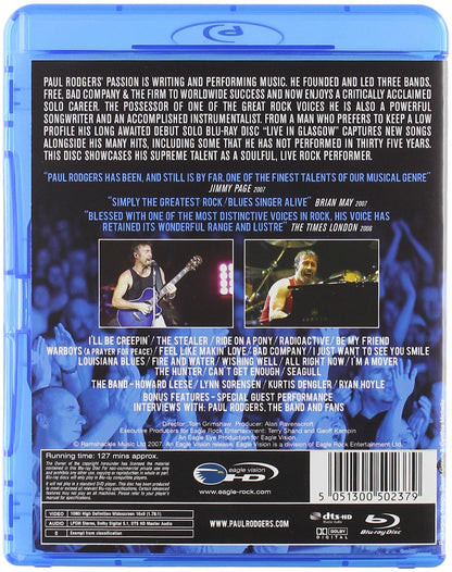 Paul Rodgers - Live in Glasgow
