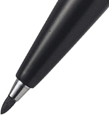 Pentel Lot de 12 S520 Sign Pen Stylo feutre à Pointe fibre fine Noir