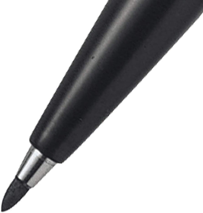 Pentel Lot de 12 S520 Sign Pen Stylo feutre à Pointe fibre fine Noir