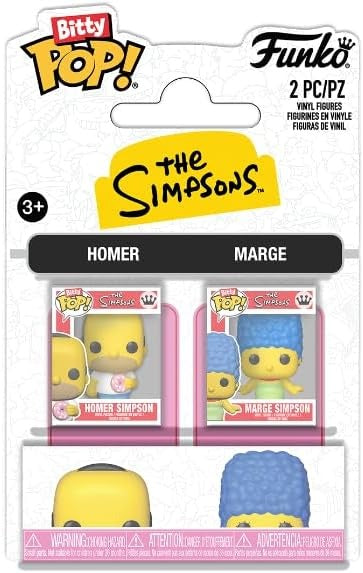 Funko Bitty POP! 2 Pack: The Simpsons- Homer & Marge